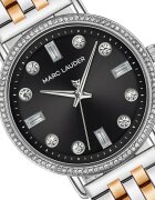 Marc Lauder Двуцветен часовник с кристали