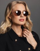 Marc Lauder Унисекс кръгли слънчеви очила с поляризирани лещи - 654987 Златист