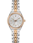 Marc Malone Аналогов часовник от неръждаема стомана Rose Gold/Сребрист