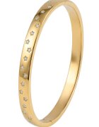 Marc Malone Гривна от неръждаема стомана с позлата от 18K