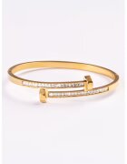 Marc Malone Гривна с 18K злато и клипс