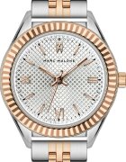 Marc Malone Кварцов часовник с двуцветна верижка Rose Gold/Сребрист