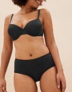 Marks & Spencer Бикини хипстър с памук 5 чифта Черен