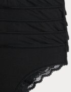Marks & Spencer Бикини тип бразилиана - 5 чифта Черен