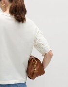 Marks & Spencer Блуза с дантела Сан Гало Мръснобял