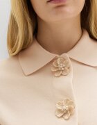 Marks & Spencer Блуза с флорални детайли Камел
