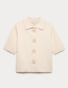 Marks & Spencer Блуза с флорални детайли Камел