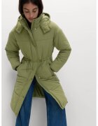Marks & Spencer Дълго зимно яке Thermowarmth™ с вата - Светлозелен