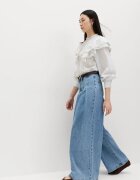 Marks & Spencer Дънки с басти Пастелносин
