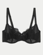 Marks & Spencer Дантелен сутиен с банели Jasmine Черен