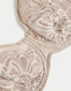 Marks & Spencer Дантелен сутиен с регулируеми презрамки Крем
