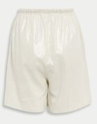 Marks & Spencer Ефирни шорти с лен и лъскав ефект Мръснобял