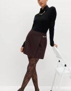 Marks & Spencer Къса пола с верижка Земен