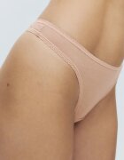 Marks & Spencer Памучна танга - 5 чифта Бежов