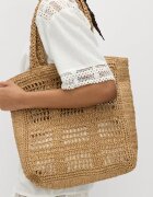 Marks & Spencer Плажна риза с бродерии Бял