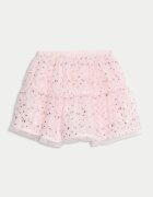 Marks & Spencer Пола от тюл с пайети Светлорозов