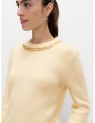 Marks & Spencer Пуловер с верижка - Бледожълт