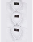 Marks & Spencer Ризи по тялото - 3 броя - Бял