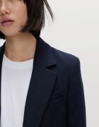 Marks & Spencer Сако с джобове с капаче и раздвоен ревер Тъмносин