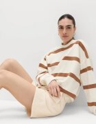 Marks & Spencer Шорти с лиосел с връзка Крем