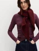 Marks & Spencer Слим блуза с овално деколте Бледовиолетов
