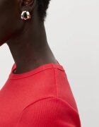 Marks & Spencer Слим тениска с овално деколте
