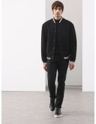Marks & Spencer Яке Varsity с вълна - Черен