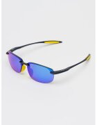 Maui Jim Унисекс слънчеви очила Hookipa Ultra AF Wrap - Черен/Жълт