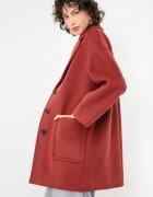 MAX&Co. Палто Tarocco с уголемени джобове Бледочервен