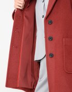MAX&Co. Палто Tarocco с уголемени джобове Бледочервен