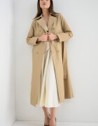 MAX&Co. Тренч Milong с двуредно закопчаване Бежов