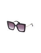 Max Mara Уголемени слънчеви очила Design 4 Cat-eye - Златист/Черен