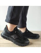 Mels Ежедневни мъжки обувки 5205B Black Velour -