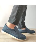 Mels Мъжки перфорирани обувки Z1248703-5 Navy Blue - Navy Blue