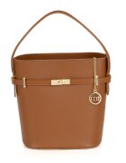 Mia Tomazzi Кожена чанта Bucket