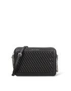 Michael Kors Чанта през рамо Erdana Chic от еко кожа - Черен