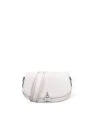 Michael Kors Чанта през рамо Valoria Plus от кожа - Бял