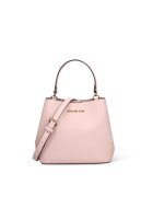 Michael Kors Чанта за рамо Aurelia Elite с отделяща се презрамка - Пастелнорозов
