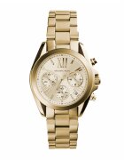 Michael Kors Часовник Bradshaw с хронограф Златист