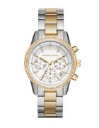 Michael Kors Часовник Bryant с хронограф Сребрист/Златист