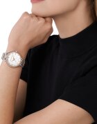 Michael Kors Часовник от неръждаема стомана с двуцветен дизайн Rose Gold/Сребрист