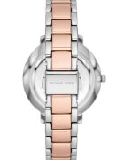 Michael Kors Часовник от неръждаема стомана с двуцветен дизайн Rose Gold/Сребрист