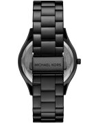 Michael Kors Часовник от неръждаема стомана с лого на циферблата