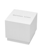 Michael Kors Часовник от неръждаема стомана с лого на циферблата
