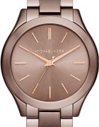 Michael Kors Часовник Slim Runway с метална верижка