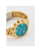 Michael Kors Дамски часовник Lexington Аналогов 822380332 Златист