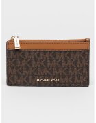 Michael Kors Калъф за карти Jet Set с монограми