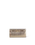 Michael Kors Кожен клъч Astrea Nova - Златист