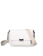 Michael Kors Кожена чанта през рамо Auriela Pro с капаче