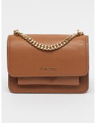 Michael Kors Кожена чанта през рамо Claire с релеф